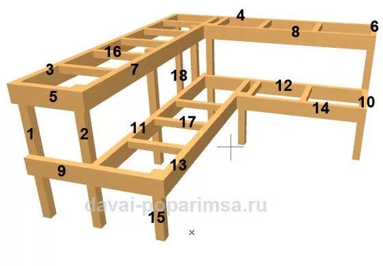 Каркас для полков в бане чертежи Оригинальные поделки для сада своими руками фото - Оригами Дом, Парилка, Проект 