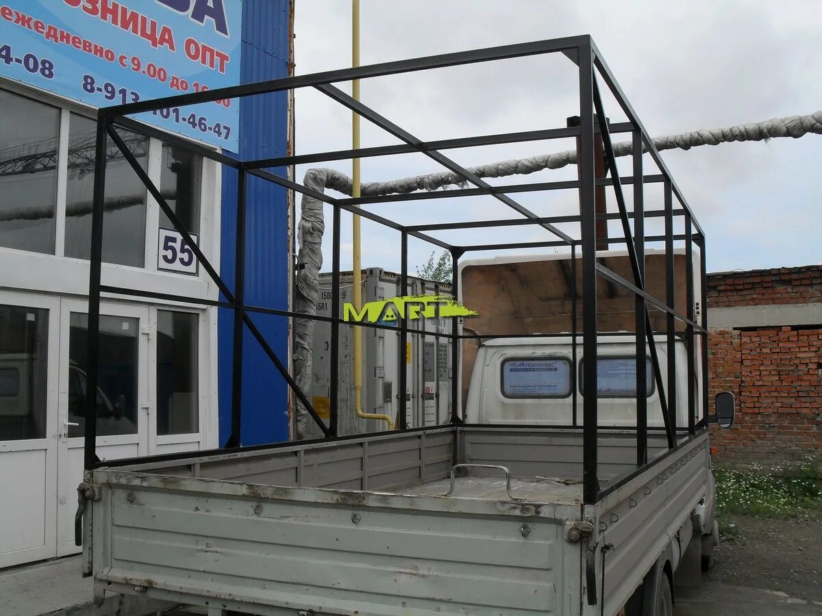 Каркас газель фото Тент с каркасом на Газель 4м - Тенты в Томске
