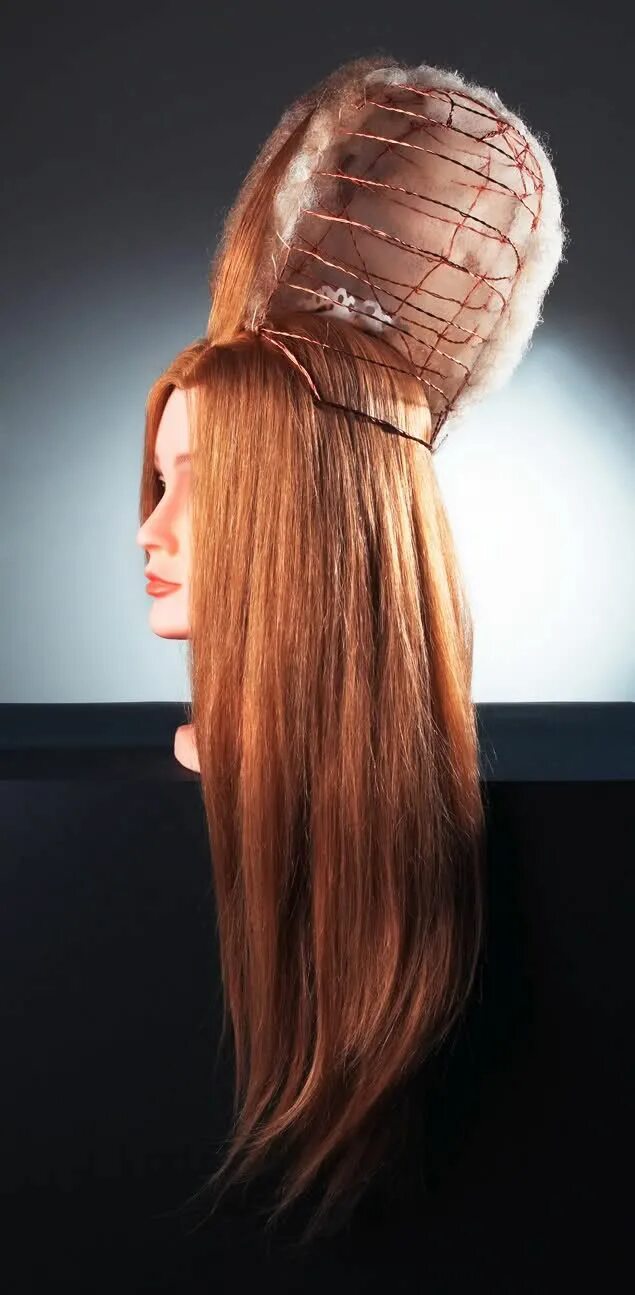 Каркас прическа женская How to make an extravagant end-of-XVIIIth-century hair ! Винтажные прически, Эле