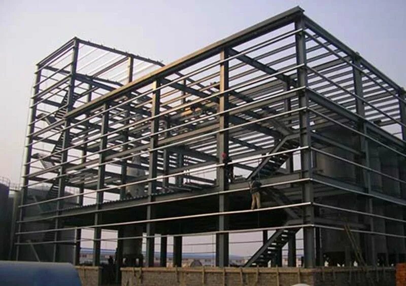 Каркас здания фото Resultado de imagem para structural steel framing Galpões industriais, Estrutura