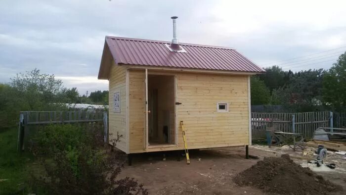 Каркасная баня 3 4 фото Каркасные бани, баня из бревна, садовые домики, беседки, хоз. постройки, стоимос