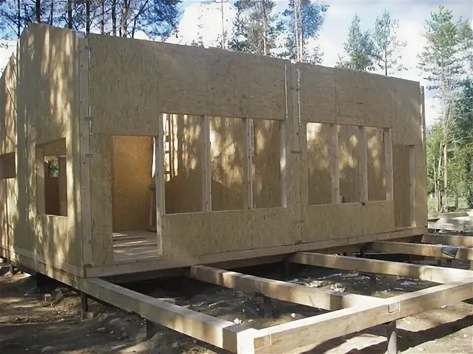 Каркасно щитовые дома проекты фото Строительство щитовых домиков