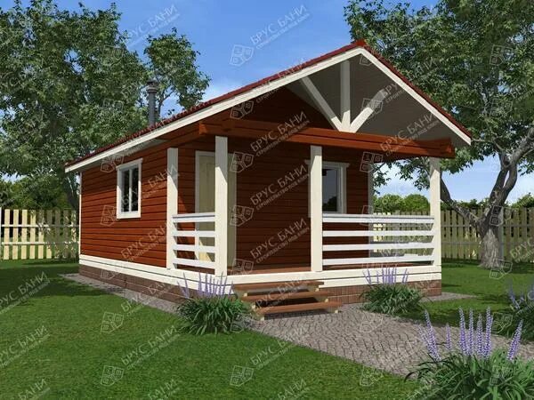 Каркасные бани проекты фото Бани из бруса 5х9 под ключ - баня из бруса 9 на 5 - проекты и цены