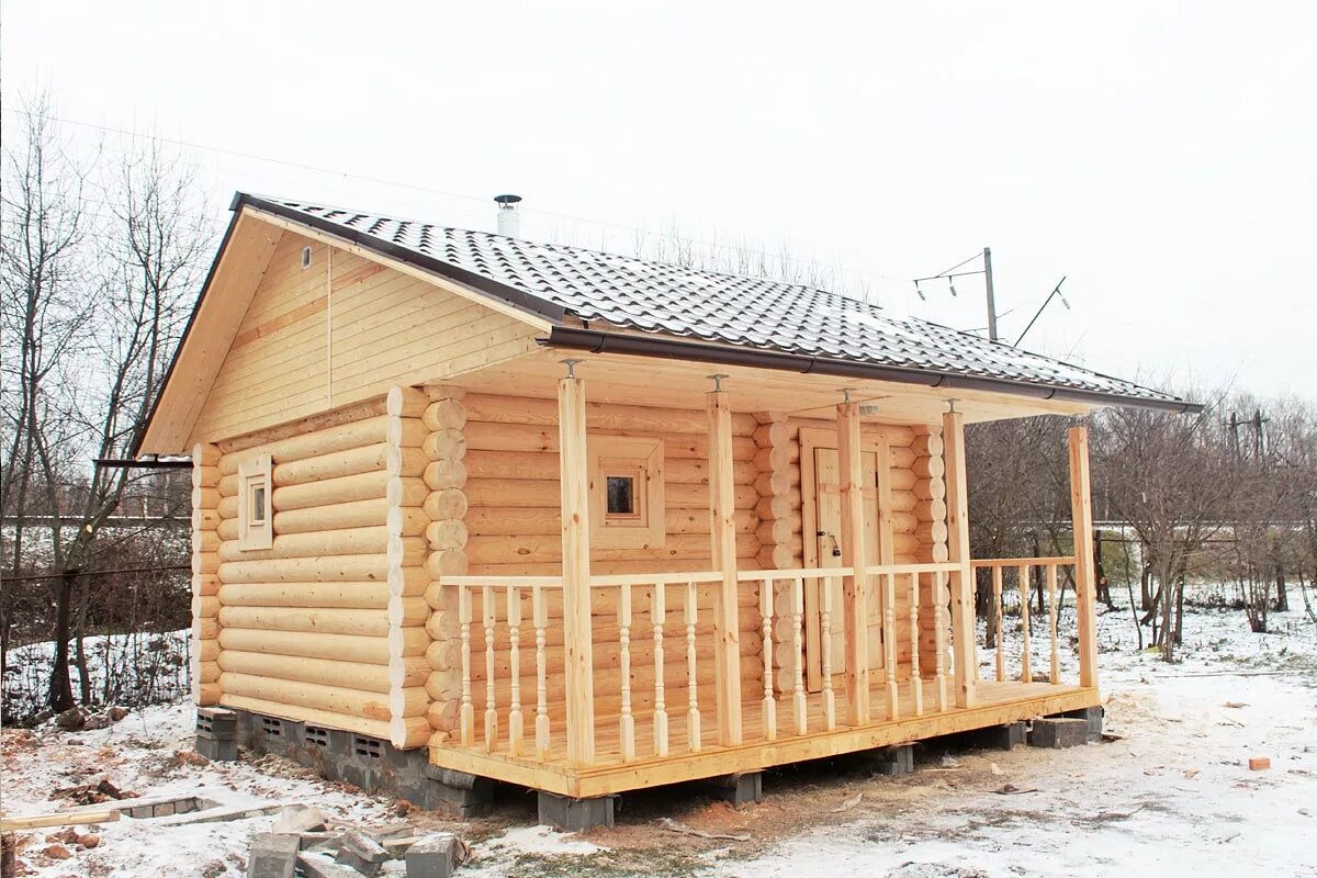 Каркасные бани в ижевске фото и цены Баня в Пышме - реализованный объект СтройБани-Екатеринбург