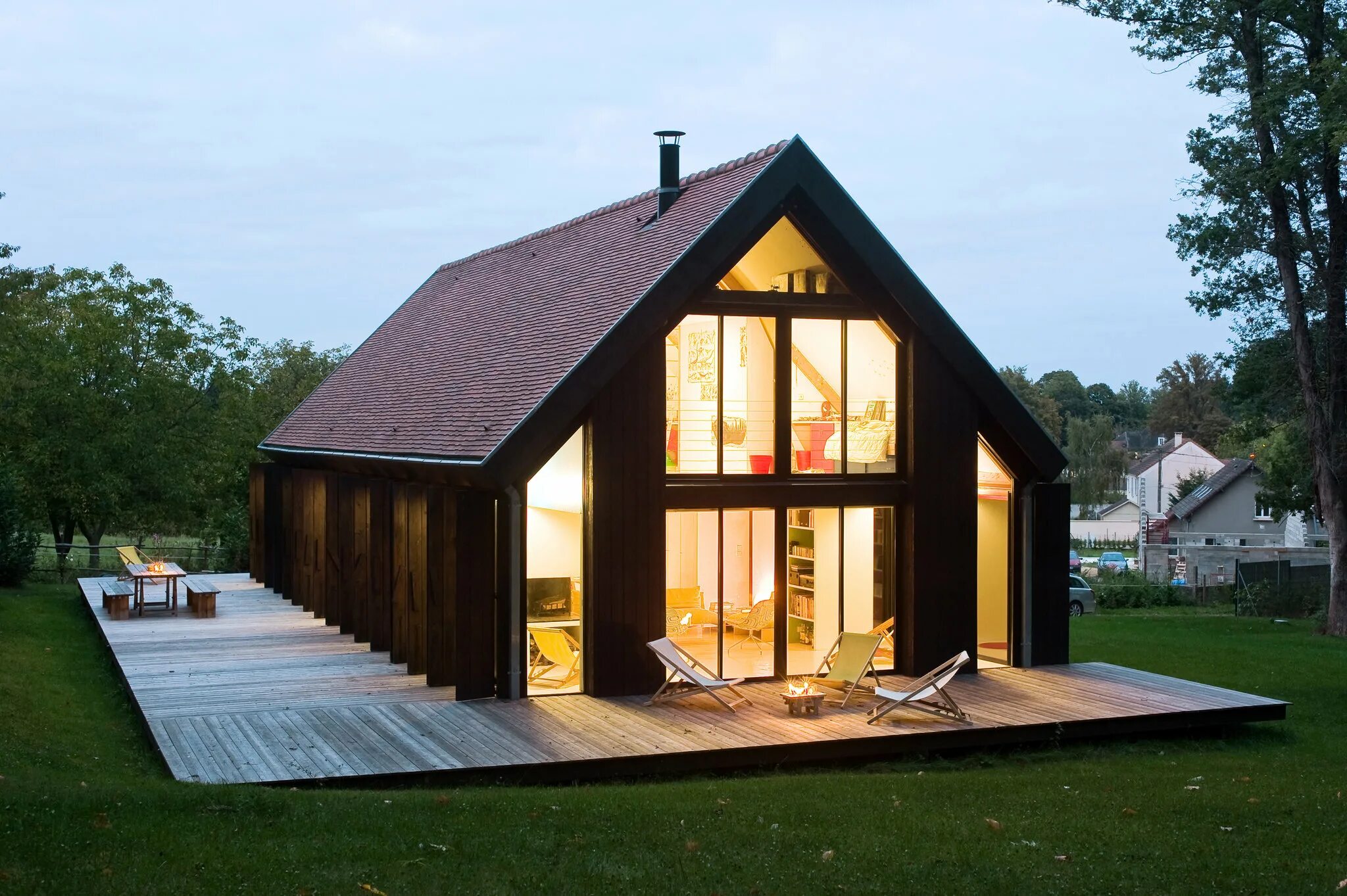 Каркасные дома ключ фото House Swapping for Design Professionals - The New York Times