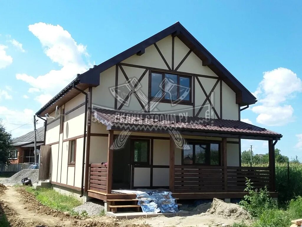 Каркасные дома краснодар фото Строительство домов по канадской технологии