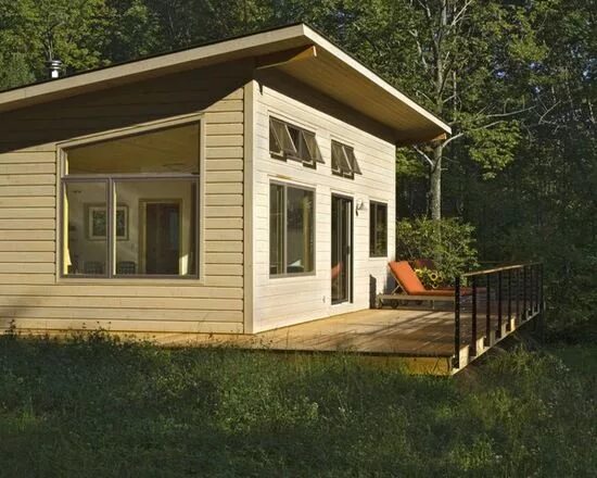 Каркасные дома с односкатной крышей фото 17 Lovely Small Mountain Cabin Designs Ideas Cabin design, Modern cabin, Contemp