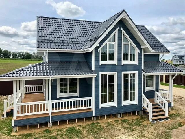 Каркасные дома спб фото и цены Дом 128 м² на участке 9 сот. на продажу в Дмитрове Купить дом в Дмитрове Авито