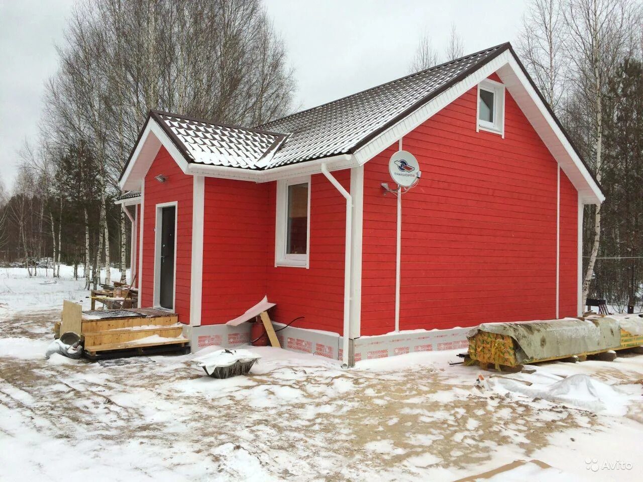 Каркасные дома в городе новочеркасске зимний вариант Холодный каркасный дом в Сибири - правда или миф