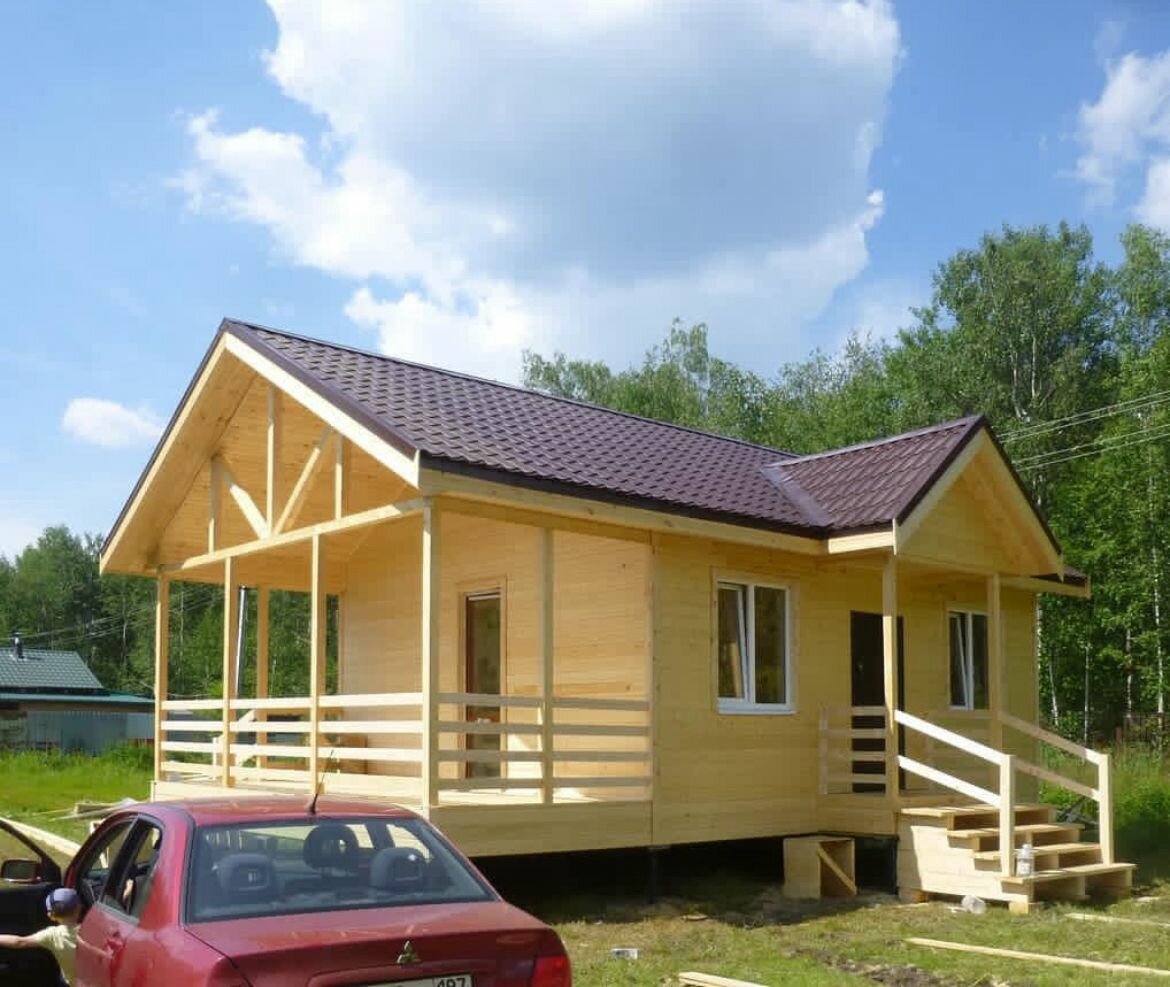 Каркасные дома в пензе под ключ фото Строительство дома из бруса в Котельниках - Строительство домов и коттеджей - Ре