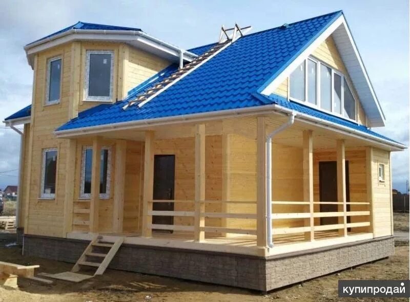 Каркасные дома в тюмени фото цена СТРОИТЕЛЬСТВО ИЗ БРУСА в Тюмени, цена не дорого. в Тюмени