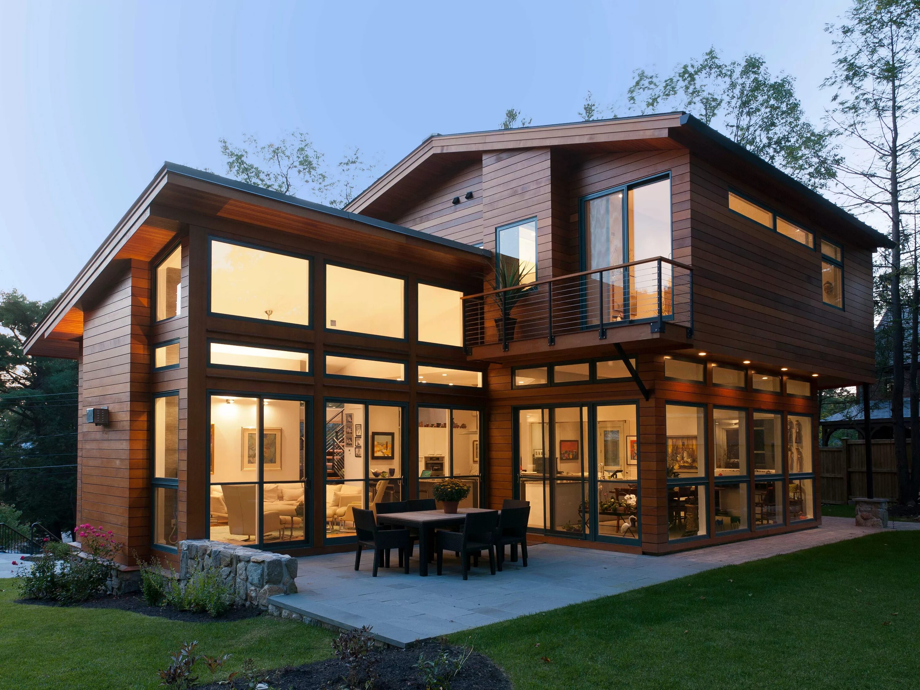 Каркасный дом дешевый вариант Panelized Homes Factory Prefabricated Homes by Davis Frame Modern prefab homes, 