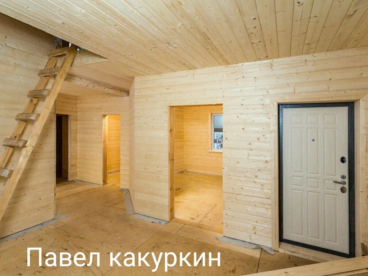 Каркасный дом под ключ фото внутри дома Отделка деревянных домов в Москве - Ремонт и строительство: 115 отделочников дер
