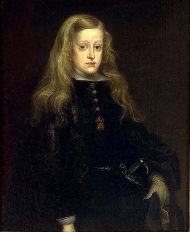 Карл 2 испанский фото King Charles II, Spain - Juan Carreno de Miranda Haus, Realeza e Monarquia