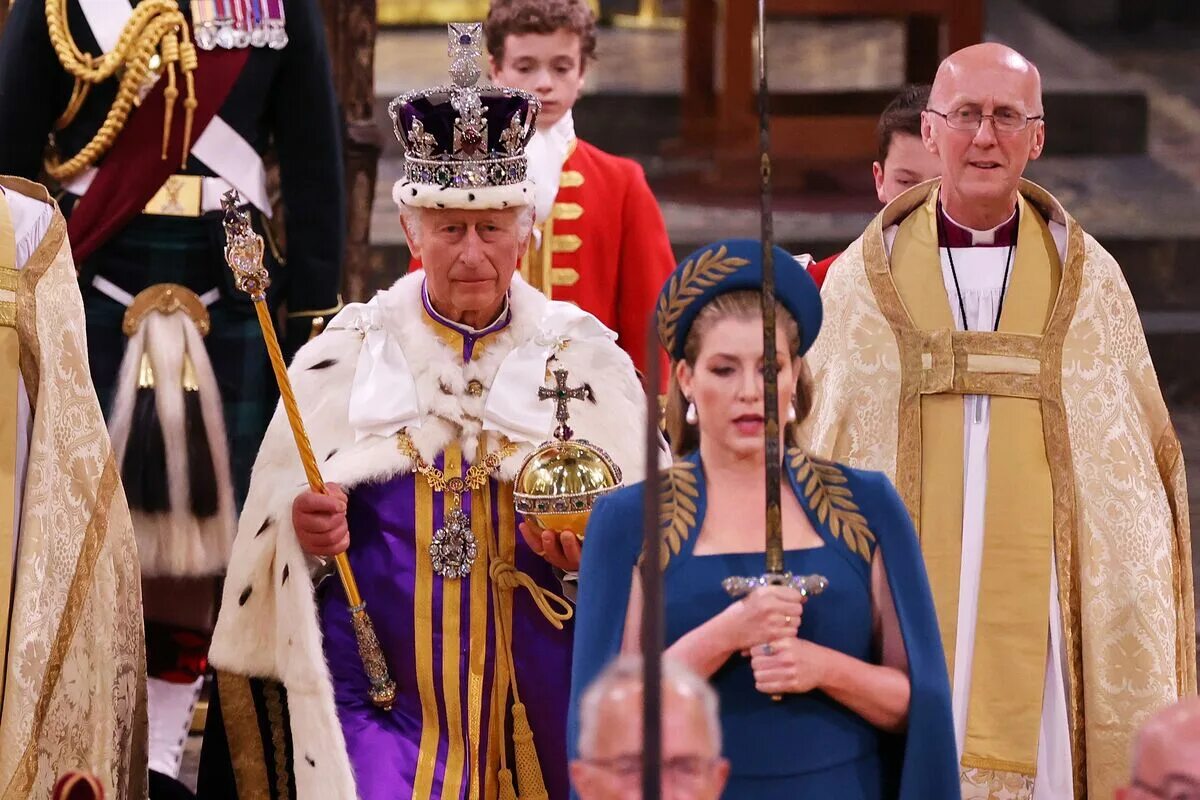 Карл 3 фото сейчас Penny Mordaunt, Sword Bearer, Is the Conservative Party's New Political Weapon -