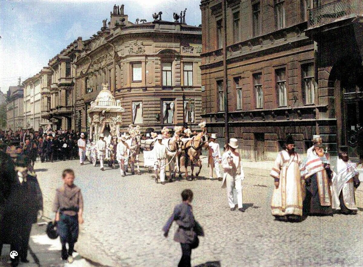 Карл булла фото петербурга Цветные фотографии жителей Санкт Петербурга 1895-1910 гг. Карл Булла Часть 36 Ис