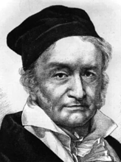 Карл фридрих гаусс фото Gauß, Carl Friedrich, - Lexikon der Kartographie und Geomatik