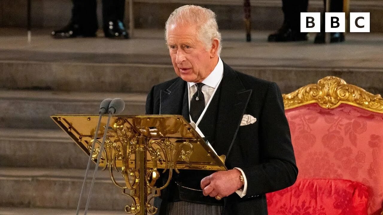 Карл третий фото King Charles III addresses Parliament for first time - @BBCNews - YouTube