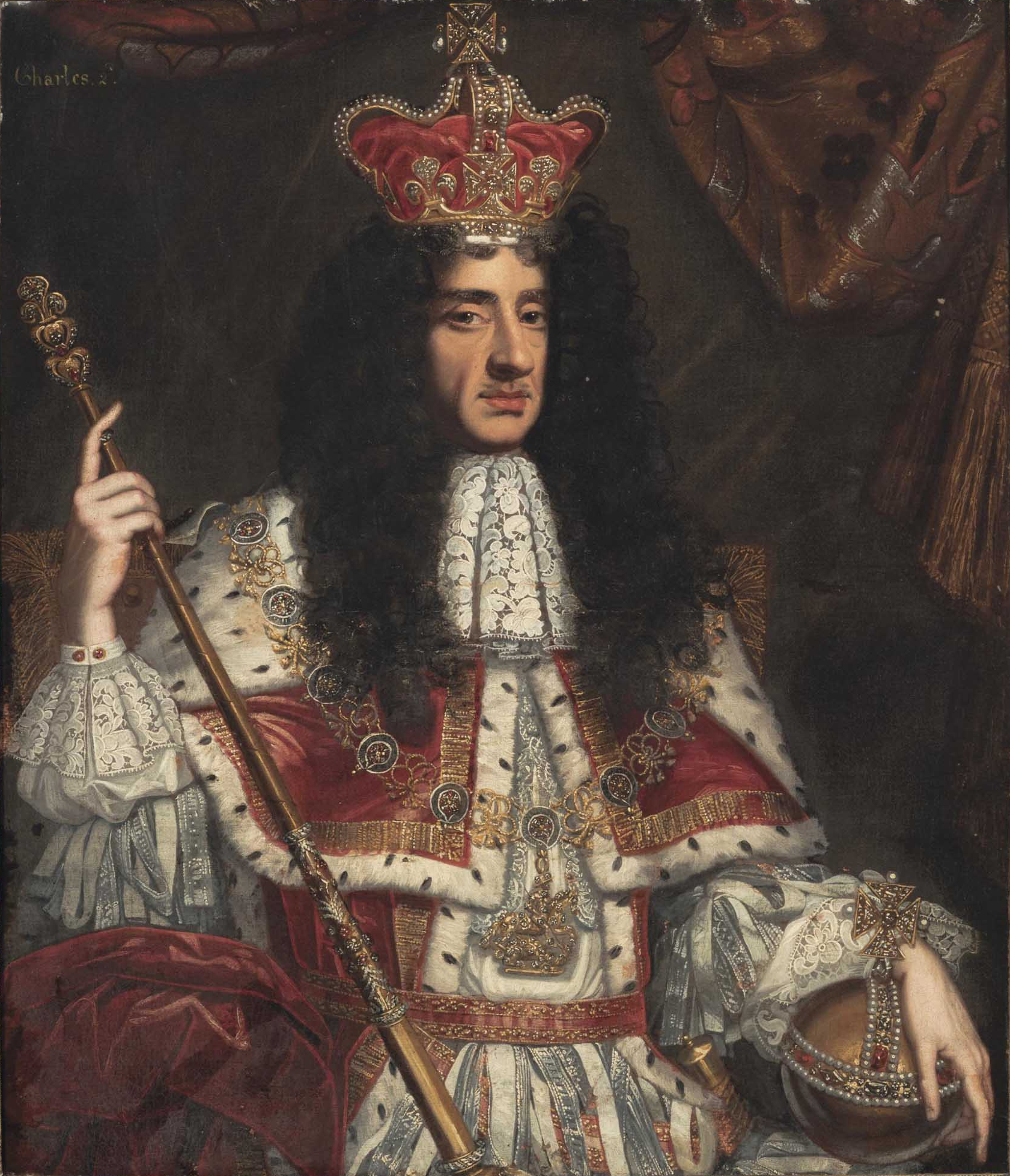 Карл второй фото File:Portrait of H.M. King Charles II of England (2).png - Wikipedia