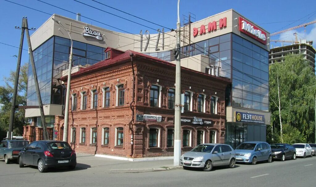 Карла маркса 218 ижевск фото Дом Слободчикова, landmark, attraction, Izhevsk, Karla Marksa Street, 227 - Yand