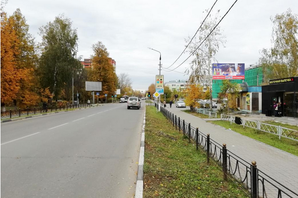 Карла маркса электросталь фото Электросталь, ул. Карла Маркса, д. 42А , Щит 3х6 Рекламное агентство полного цик