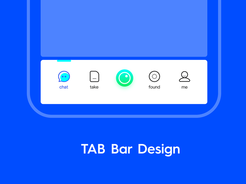 Карла спайс фото Tab bar by RTFLY on Dribbble