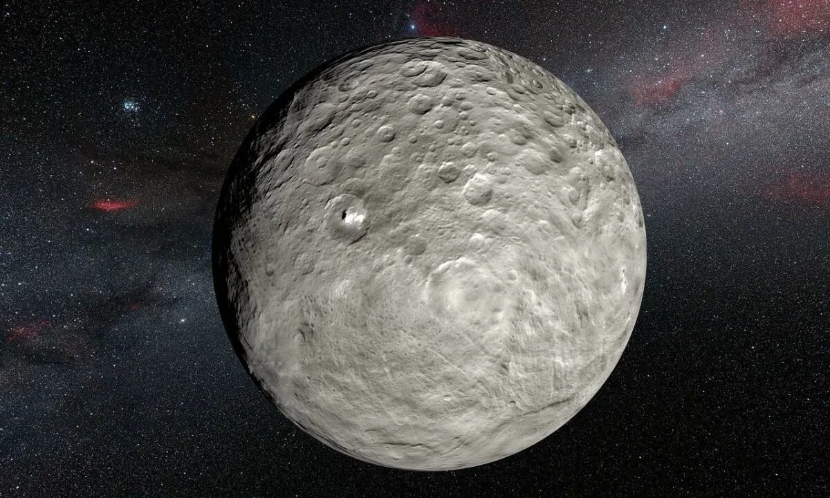 Карликовая планета фото Mysterious bright patches on the dwarf planet Ceres may be coming into focus