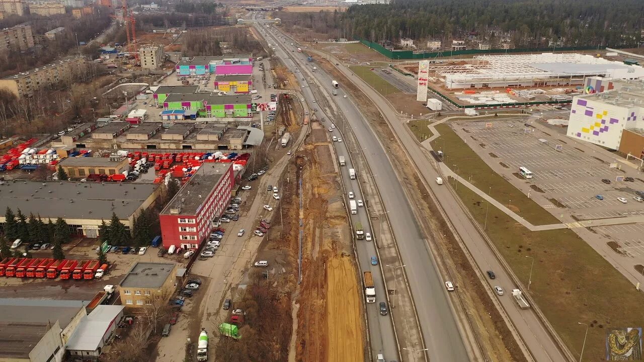 Карм ярославское шоссе с202 фото Ярославское шоссе реконструкция март 2020 - YouTube
