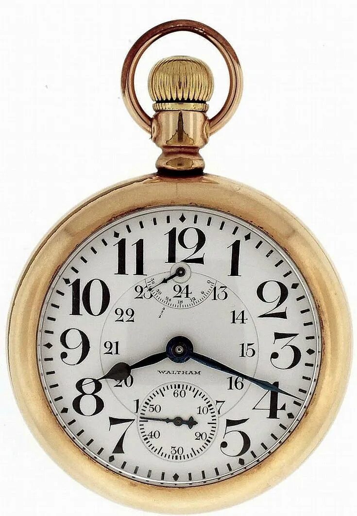 Карманные часы цены фото American Waltham Watch Co., Waltham, Mass., "Vanguard", wind Pocket watch, Walth