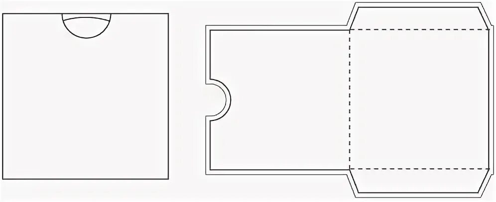 Кармашки своими руками выкройка Manualidades Luna Clara Sobre para cd, Manualidades, Caja de cd