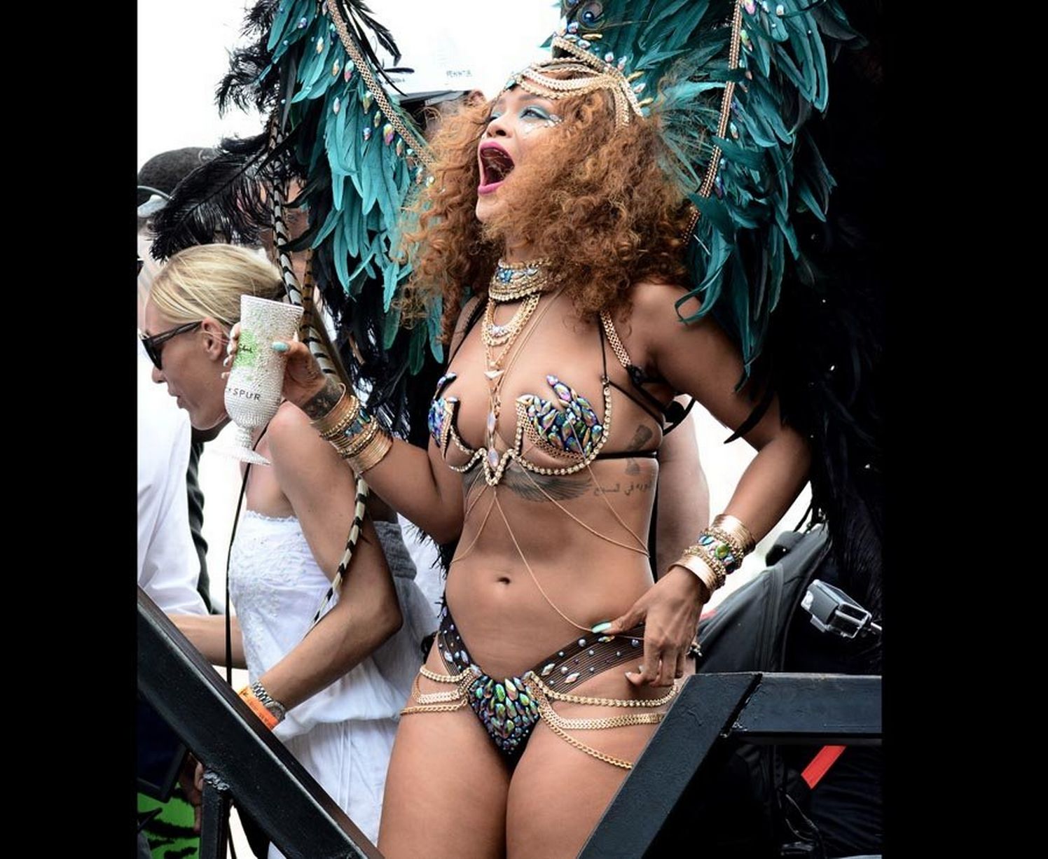 Карнавал слив горячих фото Bajan beauty Rihanna in pictures - Daily Star