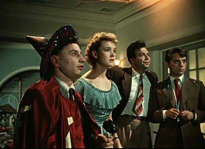 Карнавальная ночь фильм 1956 фото Карнавальная ночь (1956) - кадры из фильма - советские фильмы - Кино-Театр.Ру
