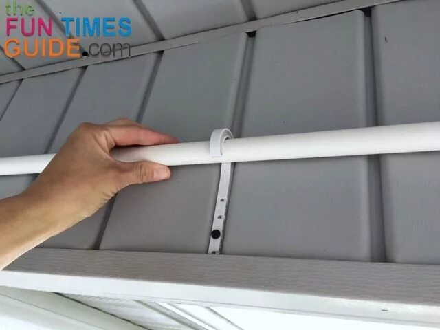 Карниз из пвх трубы своими руками фото Pin on porches/doors