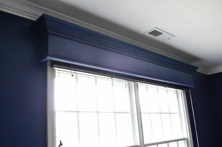 Карниз над окном фото DIY Window Cornice detailed step-by-step photo tutorial to build a window cornic