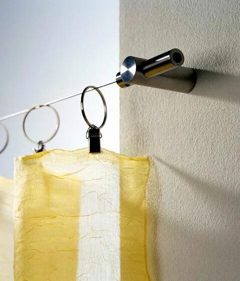 Карниз струна для штор фото cables tensores para cortinas - Buscar con Google Curtain divider, Curtains, Wal