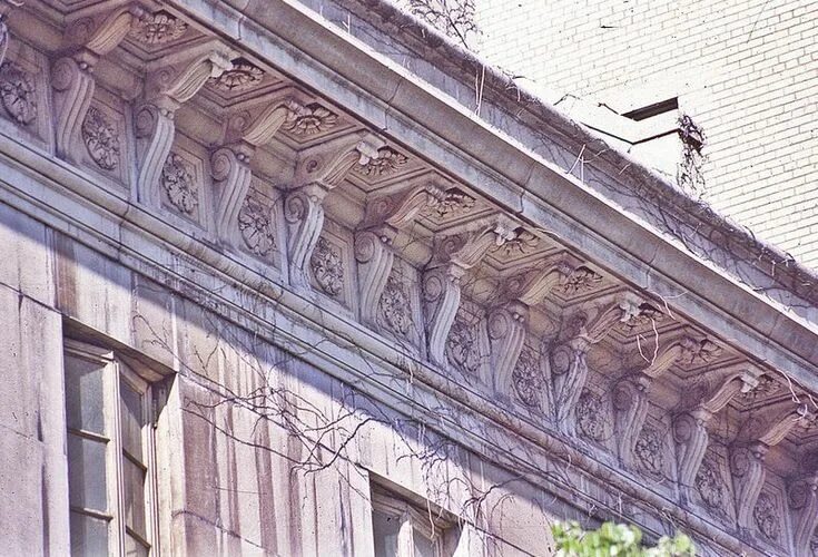 Карниз здания фото Image result for modillion cornice detail Green street, Downtown los angeles, Do