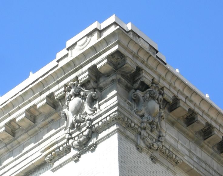 Карниз здания фото Pin on Building Trim, Roof Caps and Details Building facade, Cornice, Architectu
