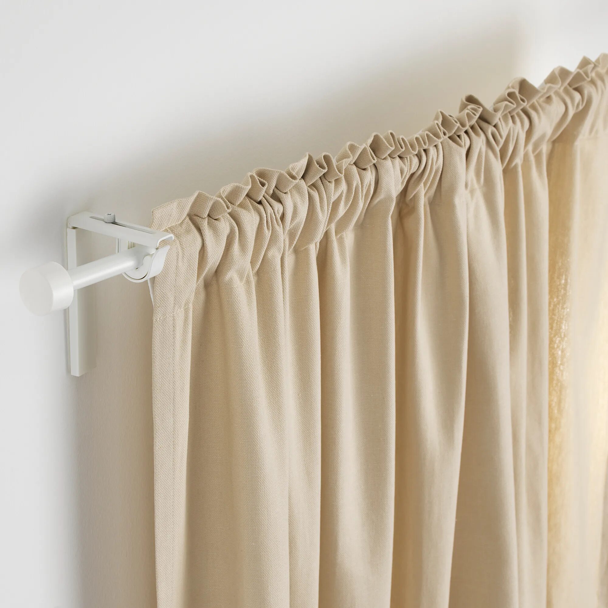 Карнизы для штор фото RÄCKA - curtain rod, white, 70-120 cm IKEA Taiwan Online