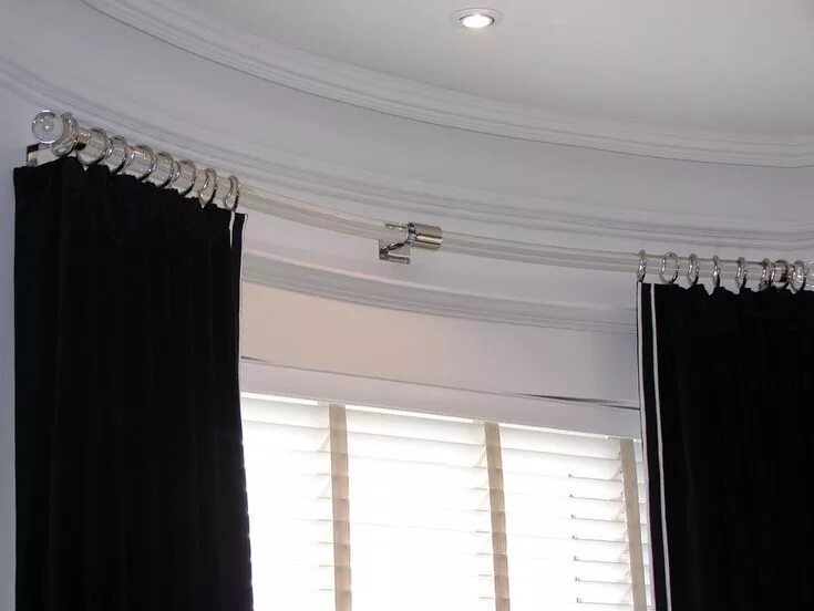 Карнизы на окна фото Gardinenstange Ellenbogengelenk Ecke Fenster Behandlung Hardware Flexibler Vorha