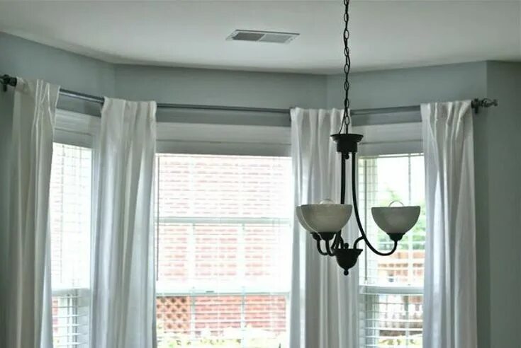 Карнизы на окна фото The Most Effective Solutions to Your Bay Window Curtains Diy bay window curtains