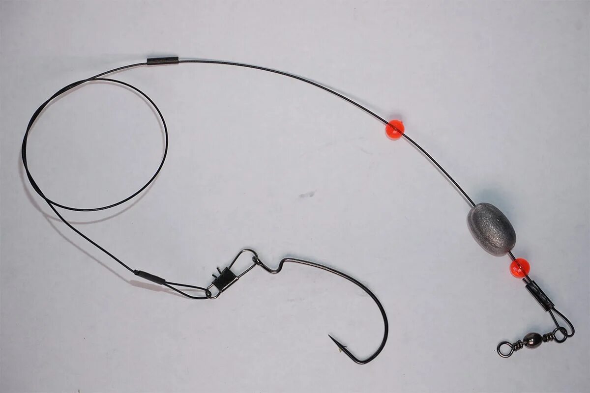 Каролинская оснастка для спиннинга монтаж Carolina spinning tackle: tackle installation, fishing technique