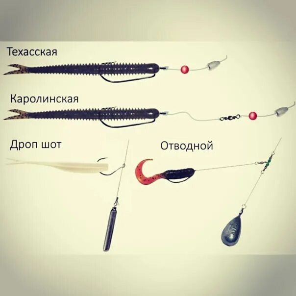 Каролинская оснастка монтаж Техасская оснастка: изготовление, монтаж, техника ловли щуки и судака, видео