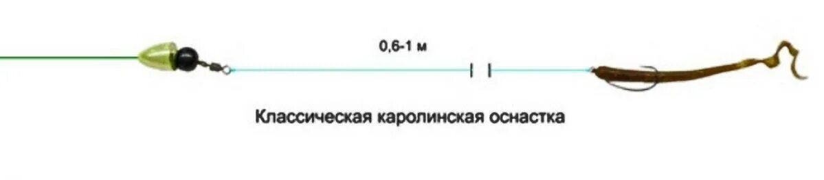 Каролинская оснастка на окуня Каролинская оснастка для спиннинга - монтаж, особенности ловли, монтаж для рыбал