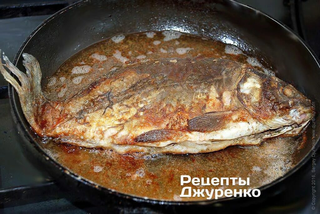 Карп пожарить на сковороде фото рецепт Как жарить карпа на сковороде (кусочками, целиком), рецепты жареной рыбы в муке 
