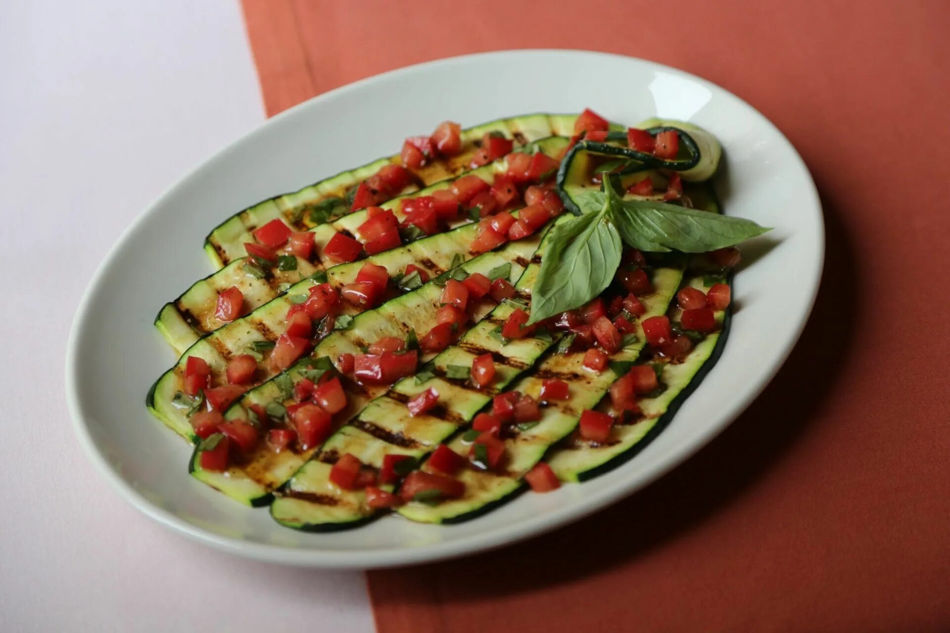 Карпаччо из кабачков рецепт с фото Osteria Unica chef.ru