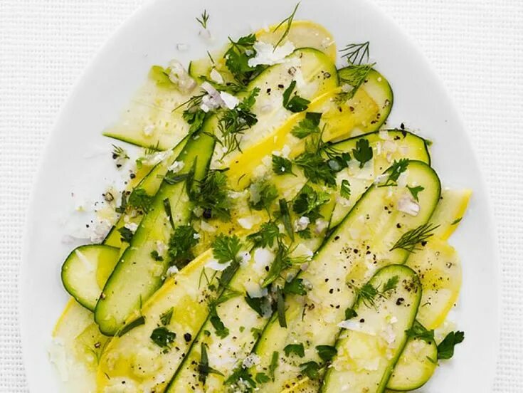 Карпаччо из кабачков рецепт с фото Summer Squash Carpaccio Recipe Food Network Kitchen Food Network Food network re
