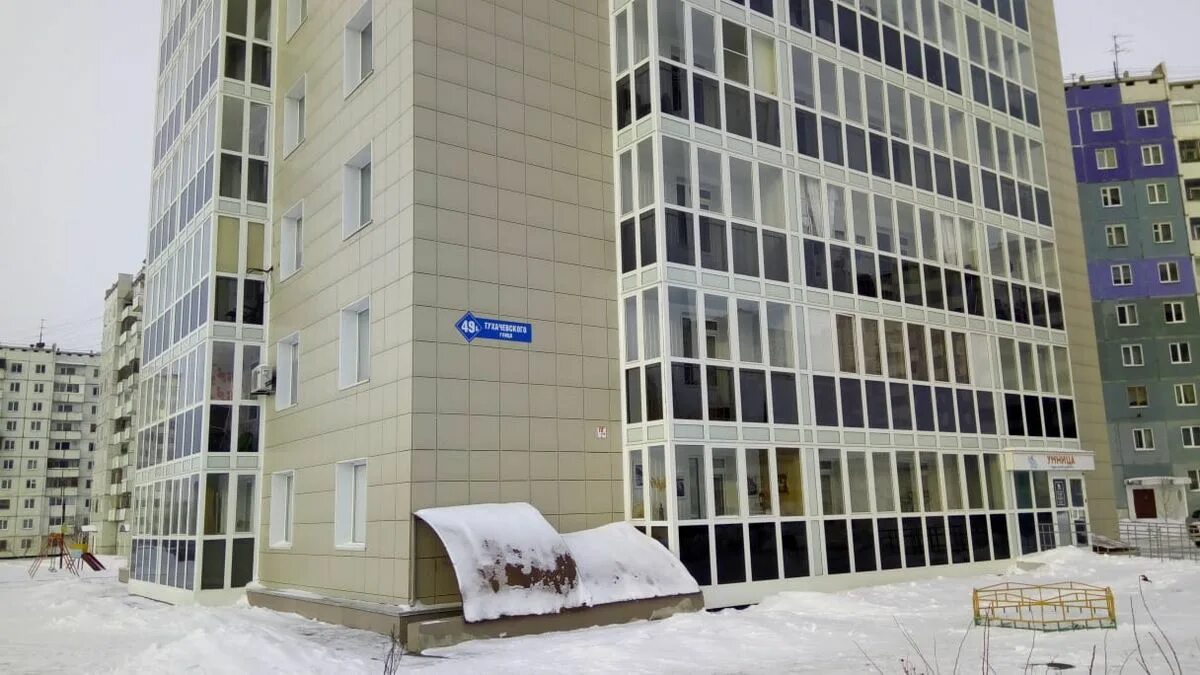 Карплаза ул тухачевского 58в кемерово фото Купить 1-комнатную квартиру, 41.7 м² по адресу Кемерово, улица Тухачевского, 49Б
