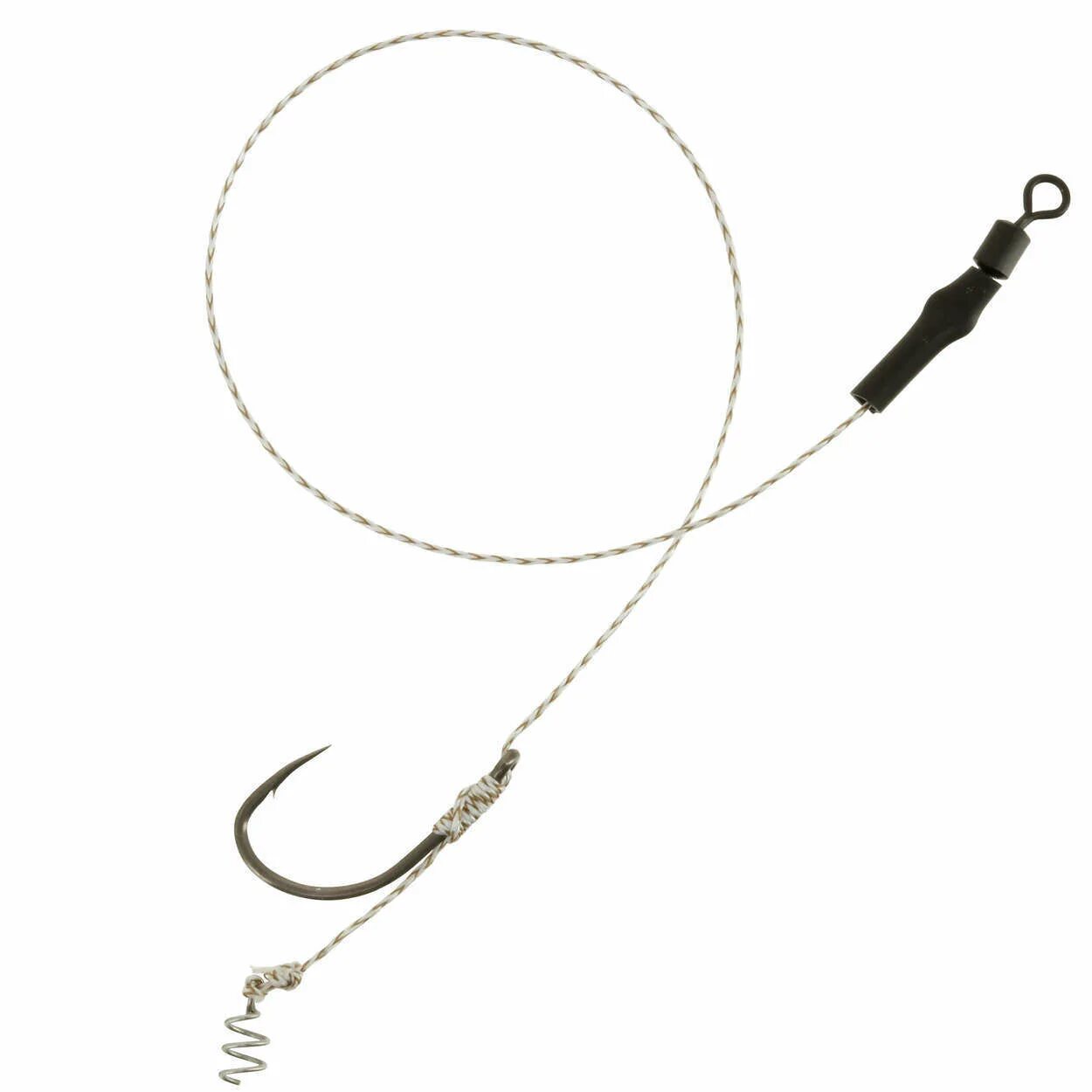 Карповый поводок волосяная оснастка Поводок для рыбалки для ловли карпа SN HOOK EASY CAPERLAN Х DECATHLON - купить п
