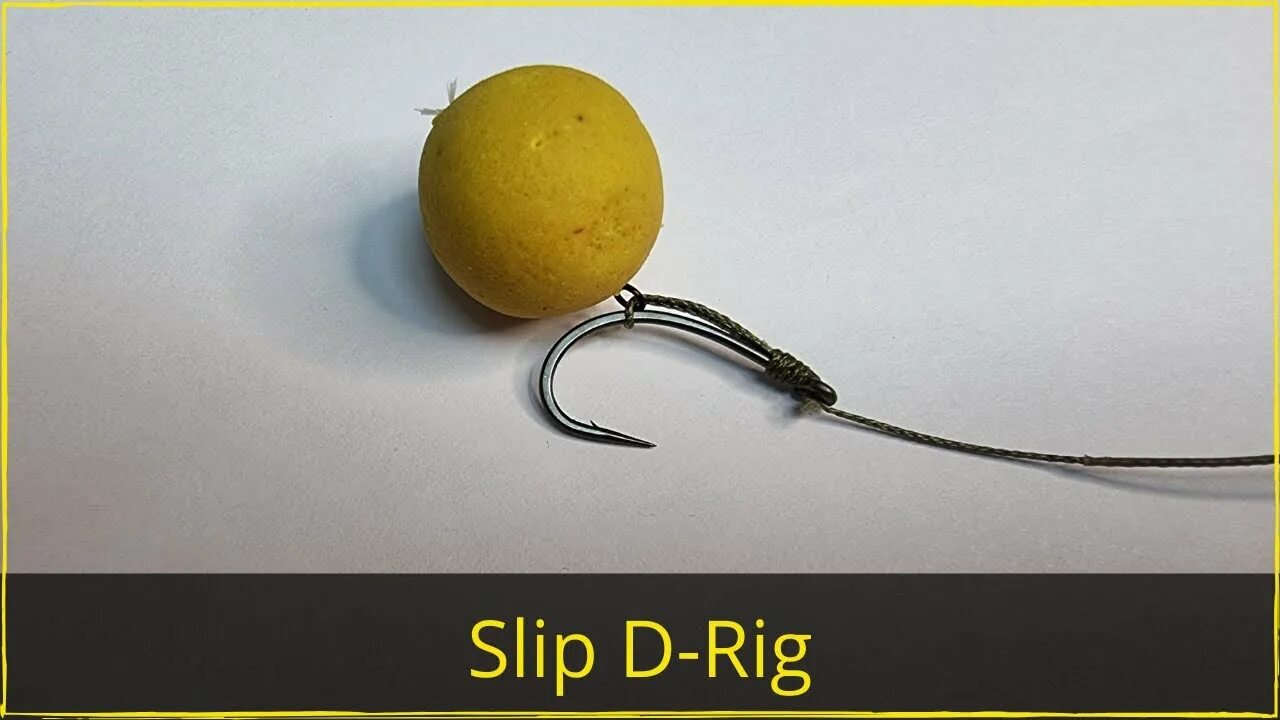 Карповый поводок волосяная оснастка Карповый поводок Slip D-Rig Монтаж без сходов - YouTube