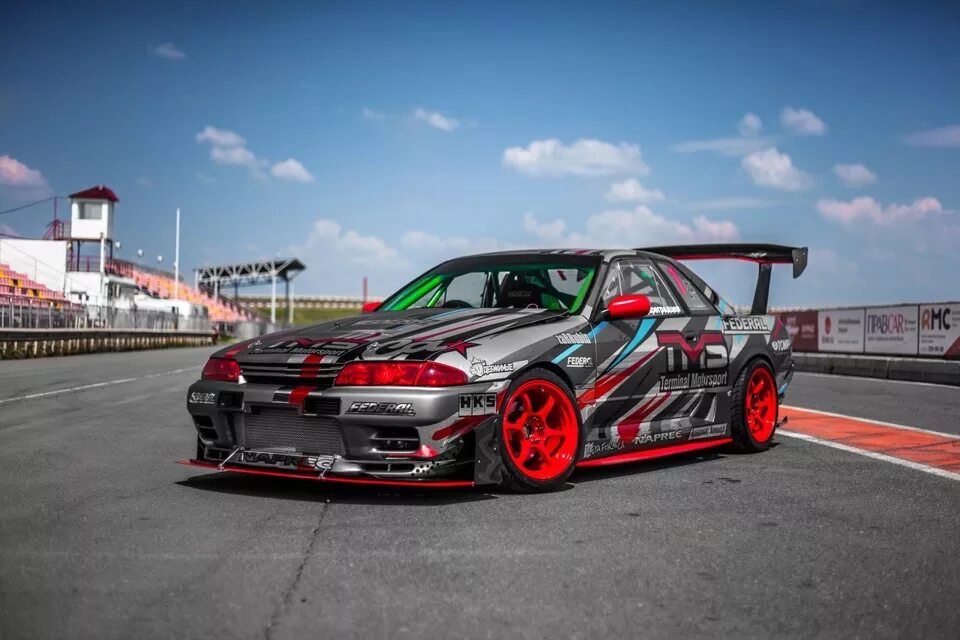 Карт тюнинг машина Мечты сбываются - я еду на D1 GP участником! - Nissan Skyline GT-R (R32), 2,7 л,